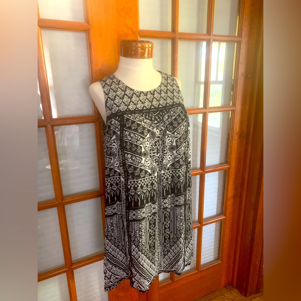 Bohemian mini dress